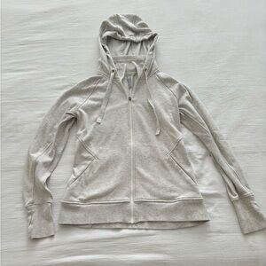 Athleta Fleece Zip-Up Hoodie